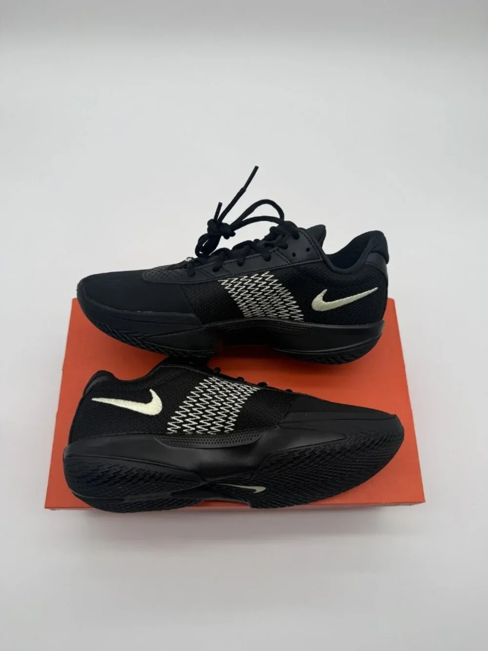 New Nike Air Zoom G.T. Cut Academy Shoes Mens Size 8 Black Basketball FB2599 011